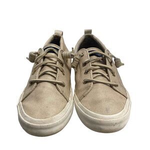 SPERRY Pier Wave Women’s Sneaker  Size 7 STS84997 Gold Metallic